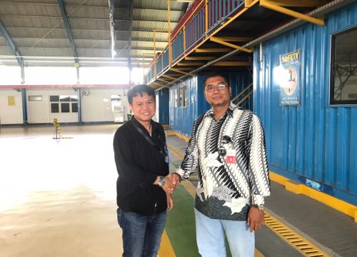 Penandatanganan Kontrak PT Travelapak Indonesia Satu Dengan PT Indopelita Aircraft Services