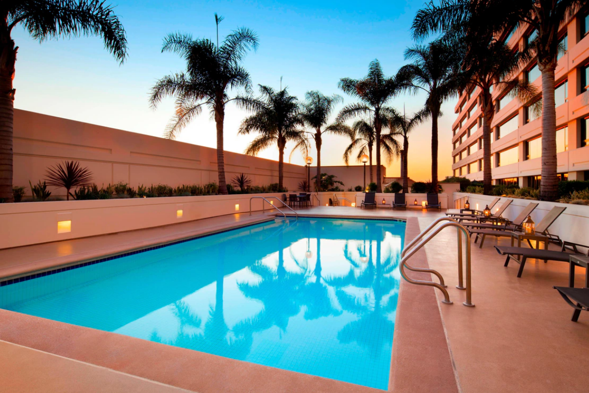 Swimming Pool Hotel The Westin Los Angeles